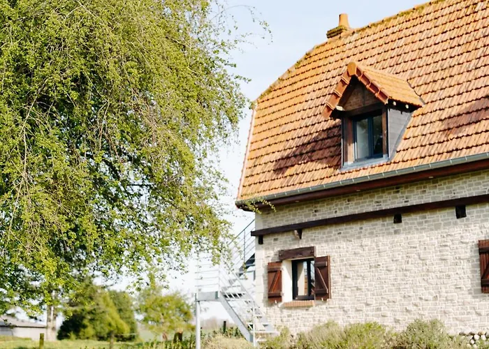 Апартаменты Studio A La Campagne Saint-Martin-le-Gaillard