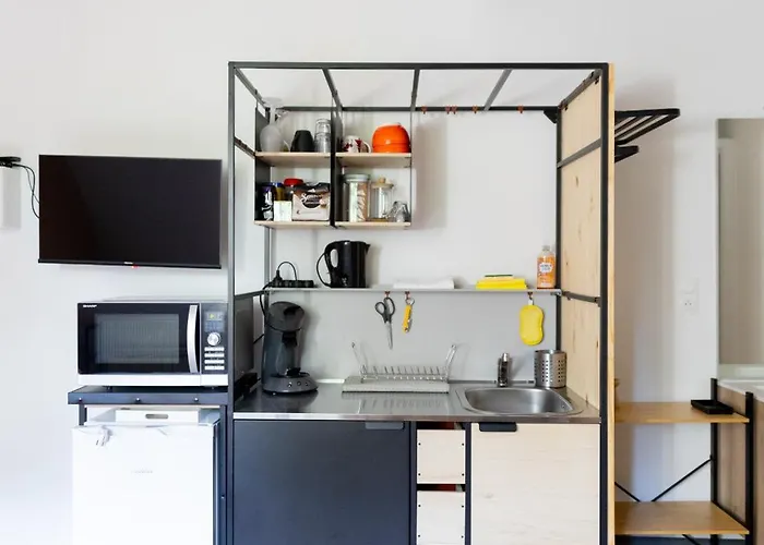 Апартаменты Studio A La Campagne Saint-Martin-le-Gaillard