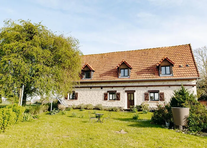 Апартаменты Studio A La Campagne Saint-Martin-le-Gaillard